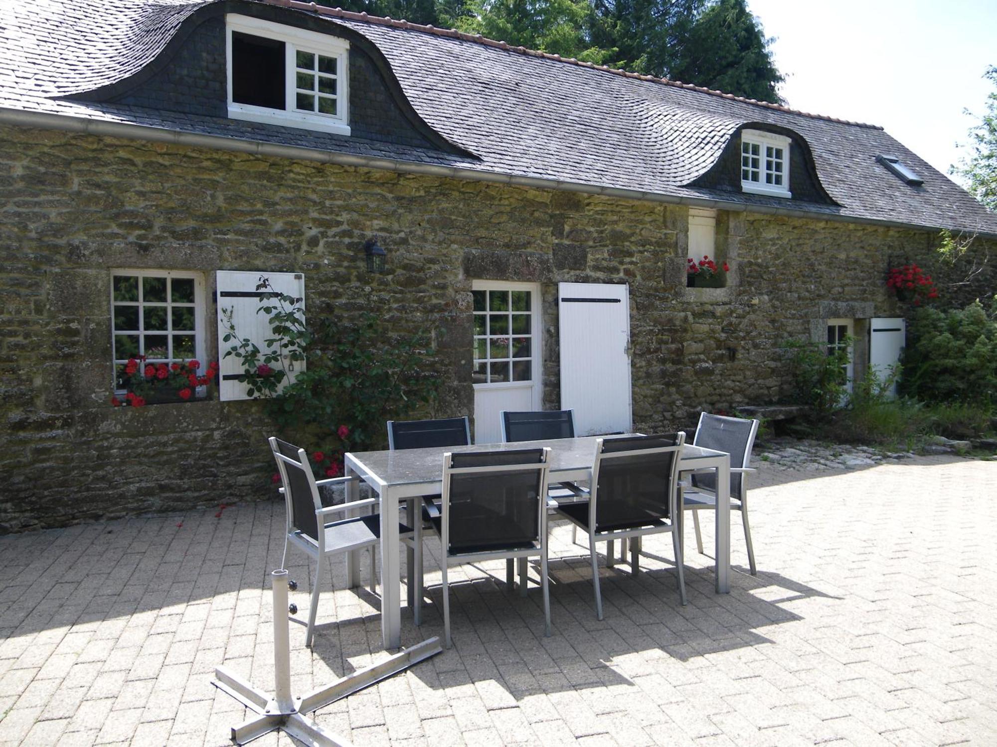 Moulin De Kerstrat Villa Brennilis Kültér fotó