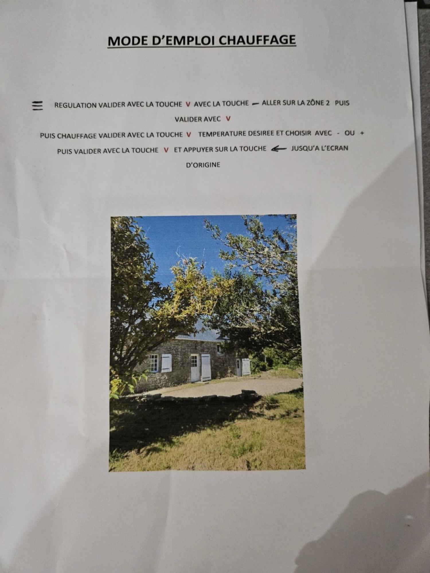 Moulin De Kerstrat Villa Brennilis Kültér fotó